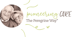 pioneering care the Peregrine Way logo